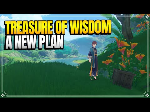 Treasure of Wisdom: A New Plan | World Quests & Puzzles |【Genshin Impact】