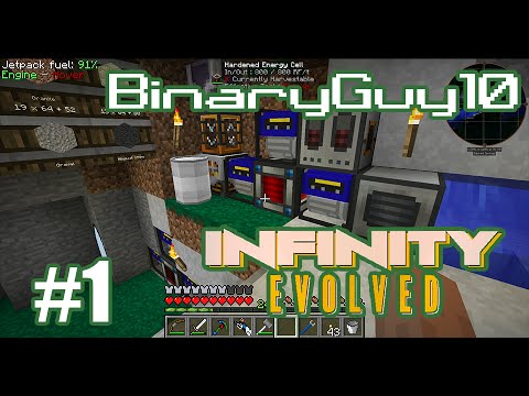 I'm Back and Building Jetpacks! - FTB Infinity Evolved Supershort 1