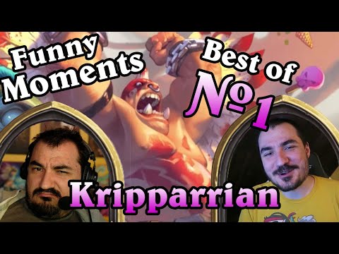 Hearthstone Battlegrounds Kripparrian's funny moments. Best of Kripparrian moments