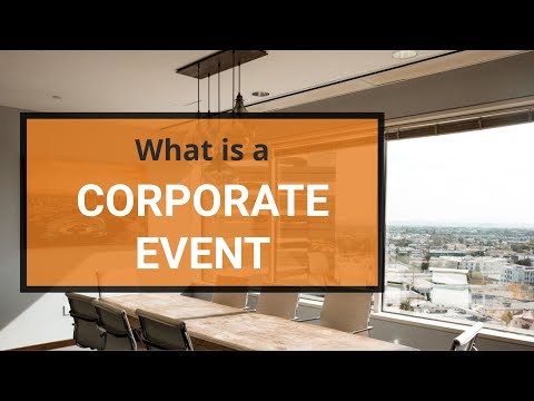 What is a corporate event? ❤️ Meridional Events DMC