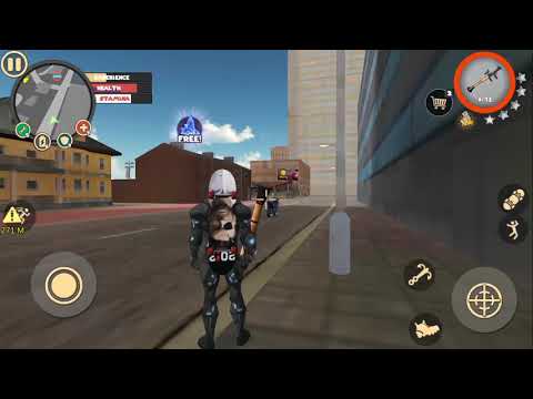 Rope Hero Vice Town Motorcycle Ride by Naxeex LLC - Android Gameplay HD