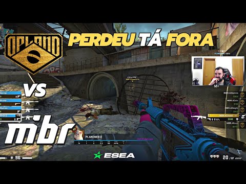 O PLANO vs MIBR ACADEMY - ESL ROTTERDAM - MD1 (MAPA COMPLETO) CSGO | MCH