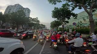 Rush Hour in PMH HCM Vietnam (Music: Video Sunshine by Knox Hamilton)