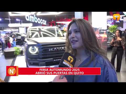 Feria Automundo 2025 abrió sus puertas en Quito