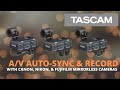Auto-Sync & Record High-Quality Audio with Canon, FUJIFILM, and Nikon Mirrorless Cameras
