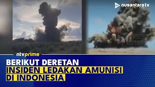 Download lagu Deretan Insiden Ledakan Amunisi di Indonesia, Ledakan di Garut Bukan Yang Pertama I NTV PRIME mp3