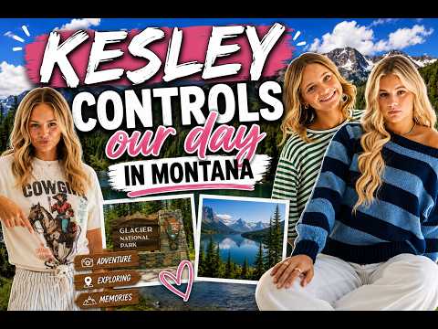 We Said YES to Everything Our Daughter Wanted in Montana | Kesley Controls our Vacation
