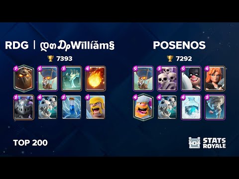 RDG｜დ๓₯Wīllíǎm§ vs POSENOS [TOP 200]