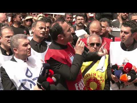 BİNLERCE ÖĞRETMENLE, MEB ÖNÜNDEN MECLİS’E YÜRÜDÜK: “CAN GÜVENLİĞİMİZİN OLMADIĞI BİR EĞİTİM SİSTEMİNİ KABUL ETMİYORUZ” 10/05/2024 | EĞİTİM İŞ