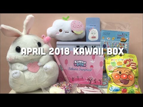 Kawaii Box - April 2018 | Toy Tiny Video