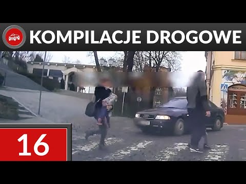 Wykroczenia, kolizje i niebezpieczne sytuacje na drogach - Kompilacje Drogowe #16