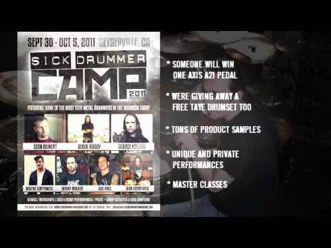 Sick Drummer Camp 2011 - Axis Percussion - Camp Pass Giveaway!