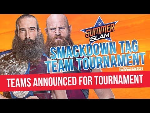 Smackdown Tag Team Championship Tournament Matches Revealed