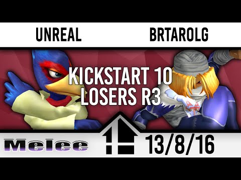 Kickstart 10 Losers R3 - Unreal (Falco) vs BRTarolg (Sheik)