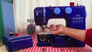 How to Sew on the John Lewis Janome JL110 Special Edition from Threading Up