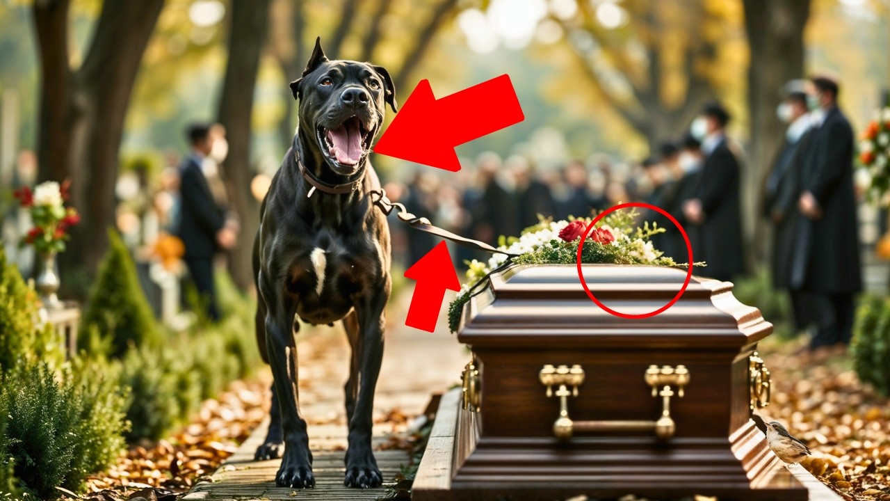 Cachorro Não Parava de Latir Para o Caixão – O Que Ele Revelou Surpreendeu a Todos