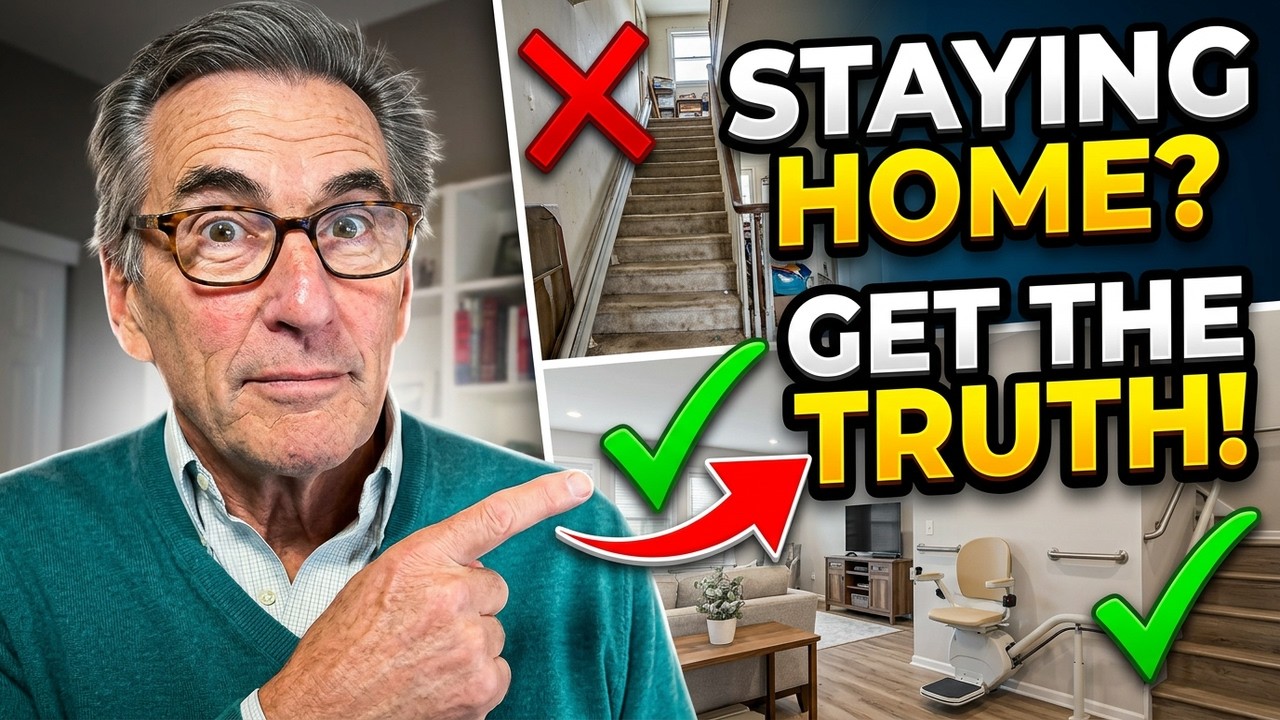 The Truth About Staying Home as You Age  #seniorcitizens #seniorliving #seniorhealth