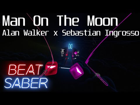 Beat Saber | Man On The Moon - Alan Walker x Sebastian Ingrosso | SS Rank | FC