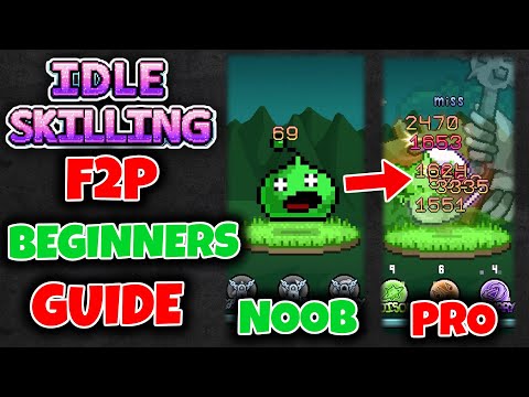 Idle Skilling Green Keys