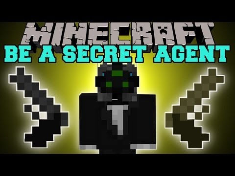 PopularMMOs - Minecraft: BE A SECRET AGENT (GADGETS, GUNS AND TUXEDOS) Secret Agent Mod Showcase