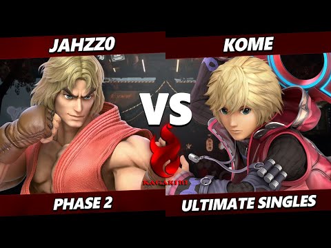 Kagaribi 13 - Jahzz0 (Ken) Vs. kome (Shulk) Smash Ultimate - SSBU