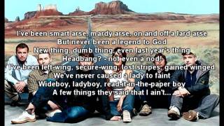 The Beautiful South - Just a Few Things that I Ain&#39;t (with lyrics)