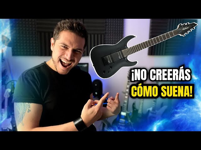 Vídeo relacionado con Jackson JS22-7 DKA-M Dinky, guitarra eléctrica de 7 cuerdas, negro brillante