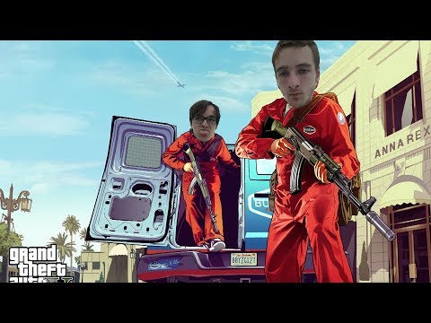 GTA Funny Moments ft. Markus - Vi stjæler LEGO klodser