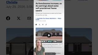 Watch Out for Foreclosure Relief Scams