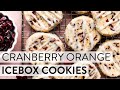 Cranberry Orange Icebox Cookies Sally S Baking