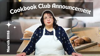 What’s Cooking in March?  Cookbook Club Pick & Plans!