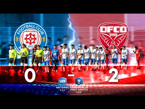 32E DE FINAL DE LA COUPE GAMBARDELLA : Duel intense entre le FC Mulhouse et Dijon FCO U19 ! ⚽
