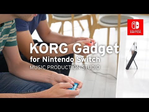 KORG Gadget for Nintendo Switch v1.2 | Share the Joy-Con, Transfer the song