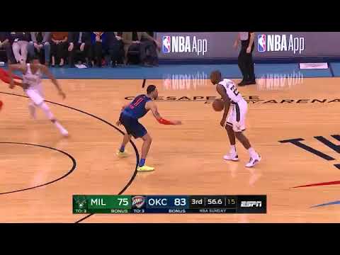 Khris Middleton 22 points Highlights vs. Oklahoma City Thunder