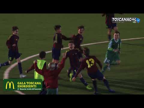 GALA TOSCANA ESORDIENTI 2018, finale 1°-2° Tau-Maliseti T. 5-4 dopo i rigori