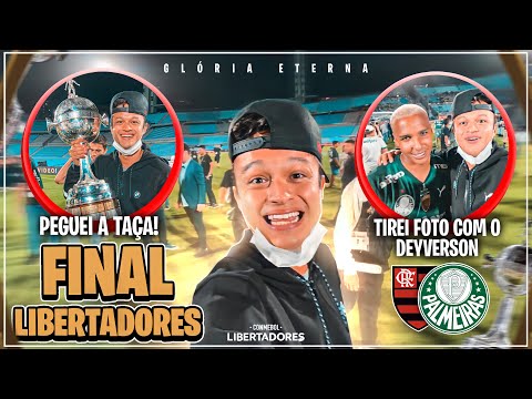 PALMEIRAS CAMPEÃO DA LIBERTADORES E EU ENTREI NO CAMPO!! ( inacreditável )!!