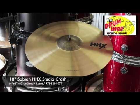 Sabian HHX Studio Crash 18" - The Drum Shop North Shore