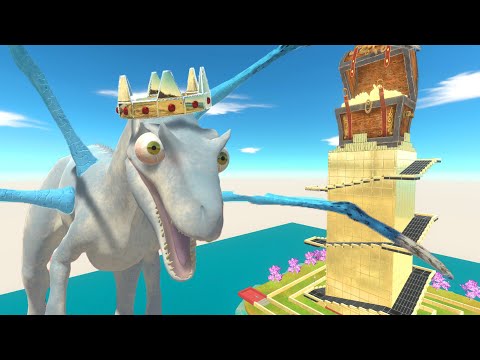 Who Can Escape From Alien Allosaurus - Animal Revolt Battle Simulator
