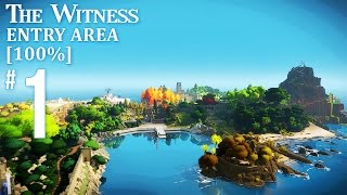 The Witness [100%] Platinum Trophy Gameplay Walkthrough Part 1 - Entry Area