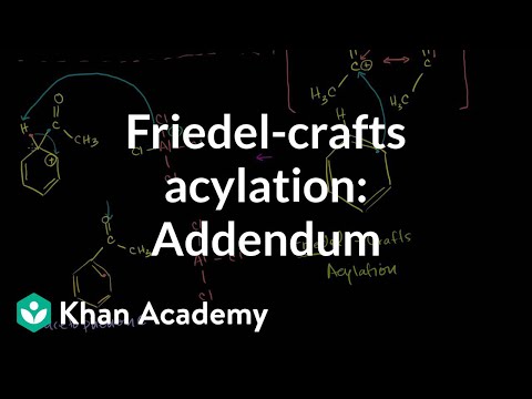 Friedel Crafts Acylation Addendum 