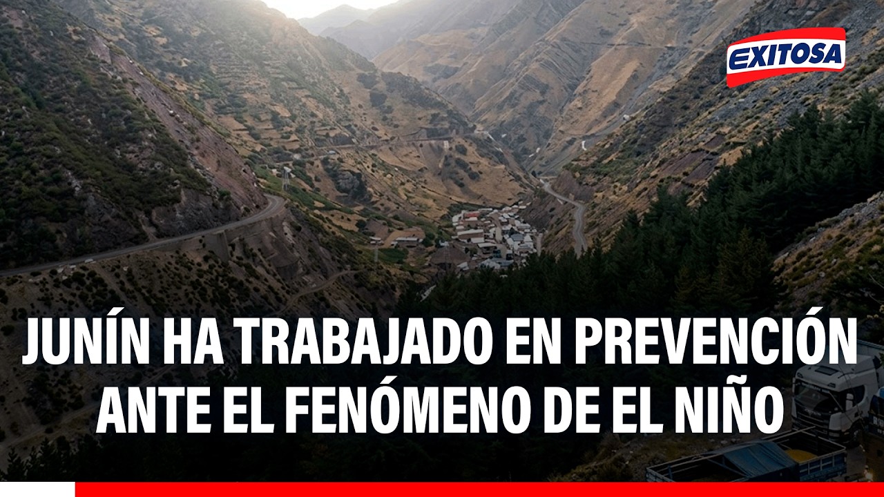 🔴🔵 Gobierno de Junín ha realizado trabajos de prevención ante El Niño, señala Zósimo Cárdenas