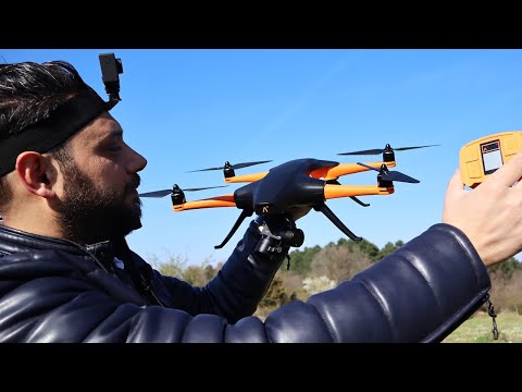 STAAKER Action Sports Drone - The BEST Tracker / 'Follow Me' Drone in the World - UnBox & TEST