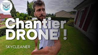 Nettoyage de toiture avec grattage : action mécanique et drone