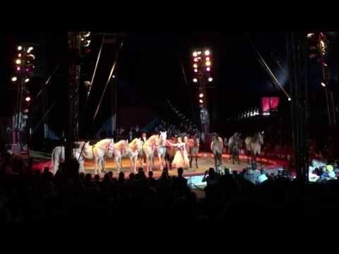 Pferde Jana Mandana Circus Krone 2015 Ingolstadt #01