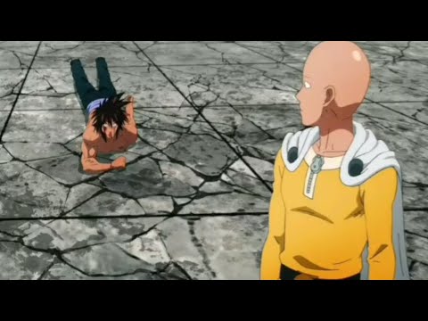 Saitama Destroys Bakuzan and Gouketsu