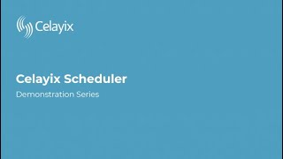 The Celayix Scheduler View