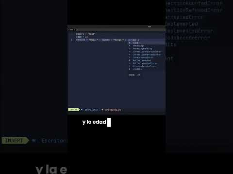Concatenar Cadenas | Operador + #aprenderpython #python #pythondesdecero #programacion #codificacion