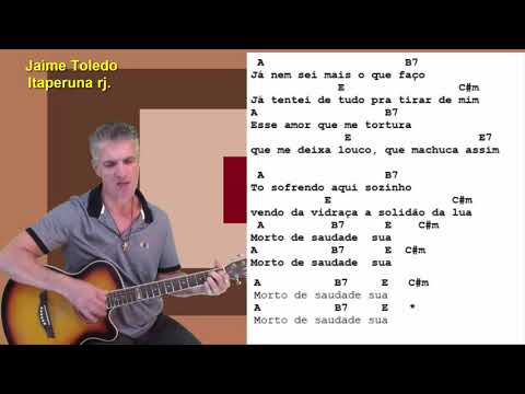 Morto De Saudade Sua - Elcio Dias