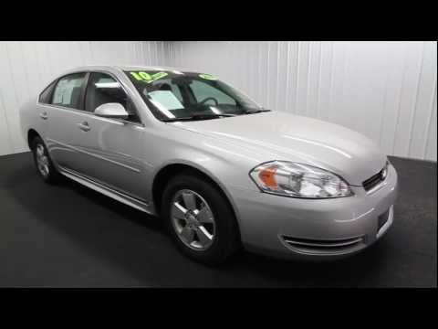 The KEY 2010 Chevrolet Impala 4D Sedan EXT Silver INT Dark Gray