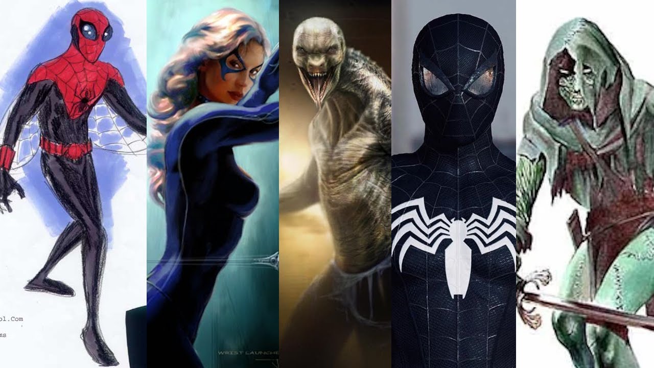 Exploring unused concept arts in the Spider-Man Raimi trilogy